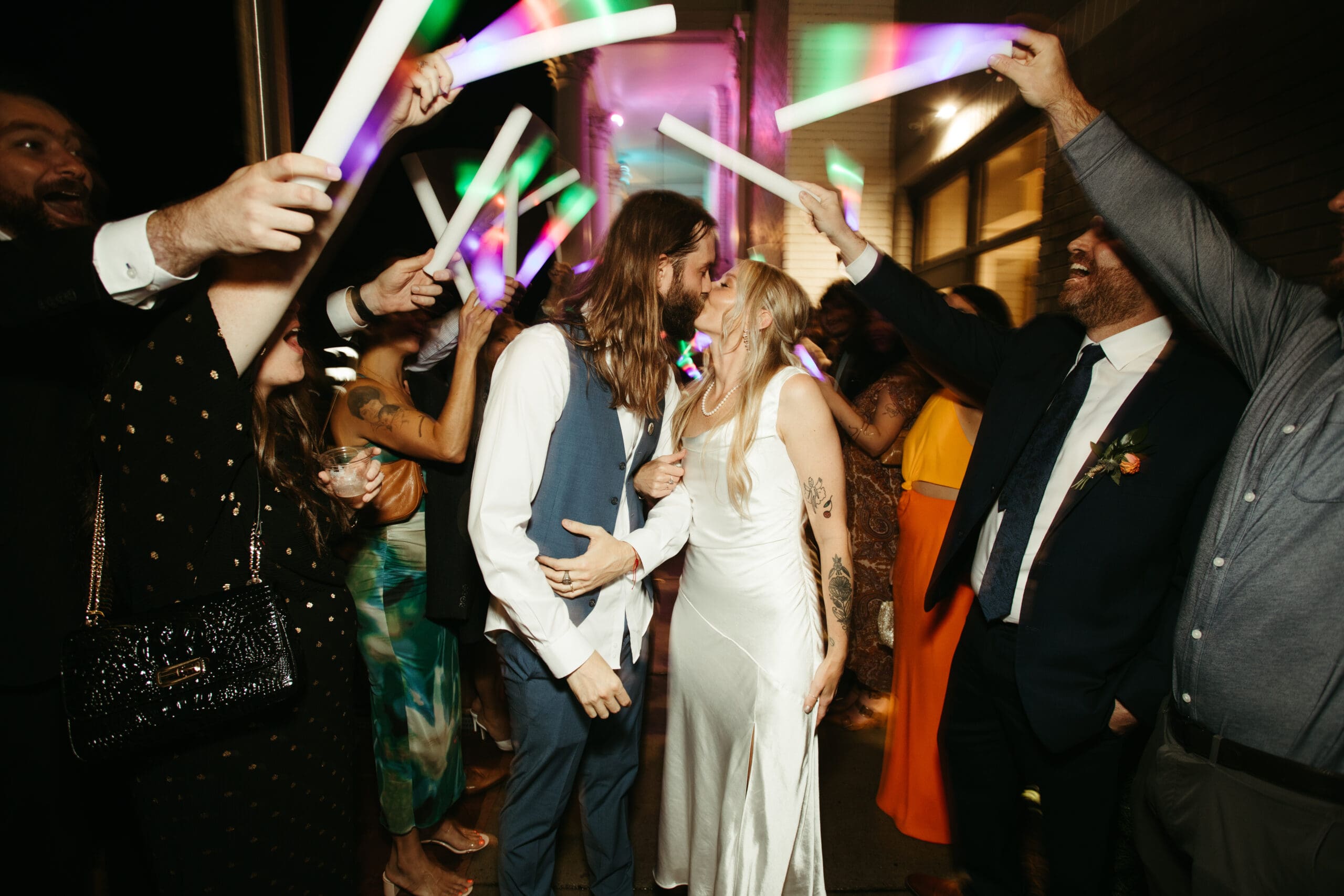 riverside revival wedding photography send off photo